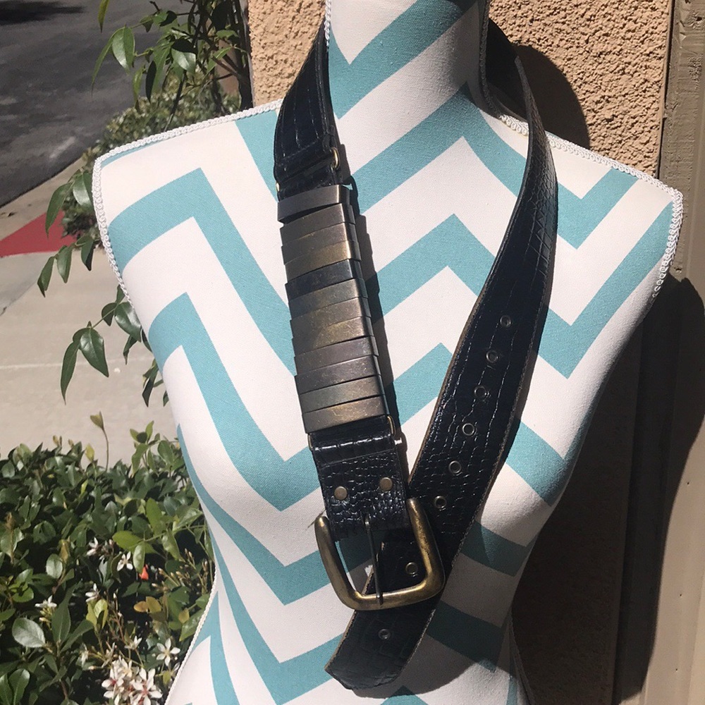 R.J. Graziano Brass Loop Belt